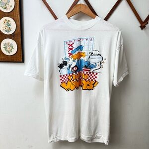 Vintage 1980s Donald Duck “I Don’t Do Mondays!” T-Shirt XL